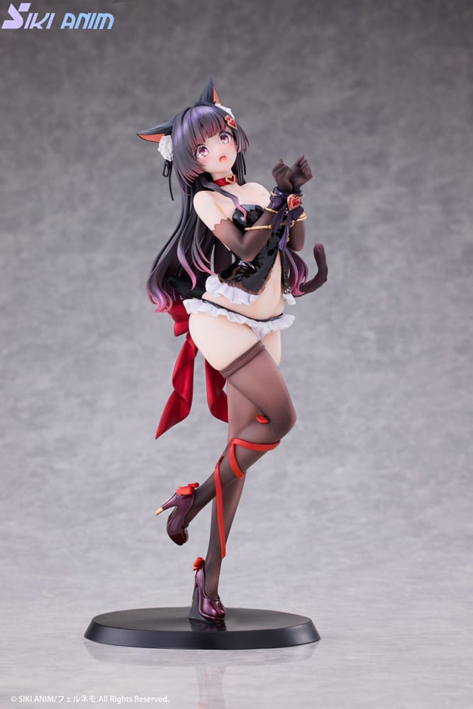 AUF BESTELLUNG Original Character PVC Statue 1/7 Shibarare Cat Ruhuna-chan Deluxe Edition 26 cm AUSVERKAUFT