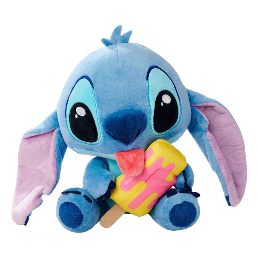 AUF BESTELLUNG Lilo & Stitch Plüschfigur Stitch mit Eis am Stiel 25 cm