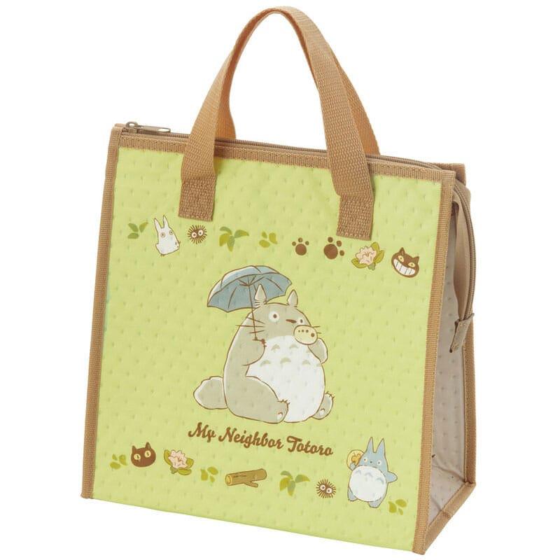 Auf Bestellung gefertigte Kühltasche „Mein Nachbar Totoro“ mit Totoro & Katzenbus
