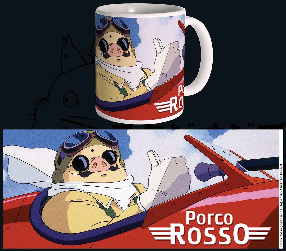AUF BESTELLUNG Studio Ghibli Porco Rosso Tasse gefertigt