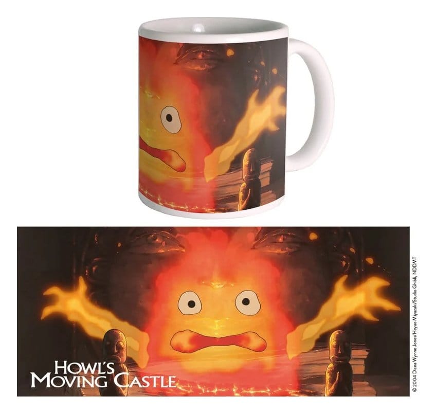 🧪 LAB | SU ORDINAZIONE Howl's Moving Castle Mug Calcifer