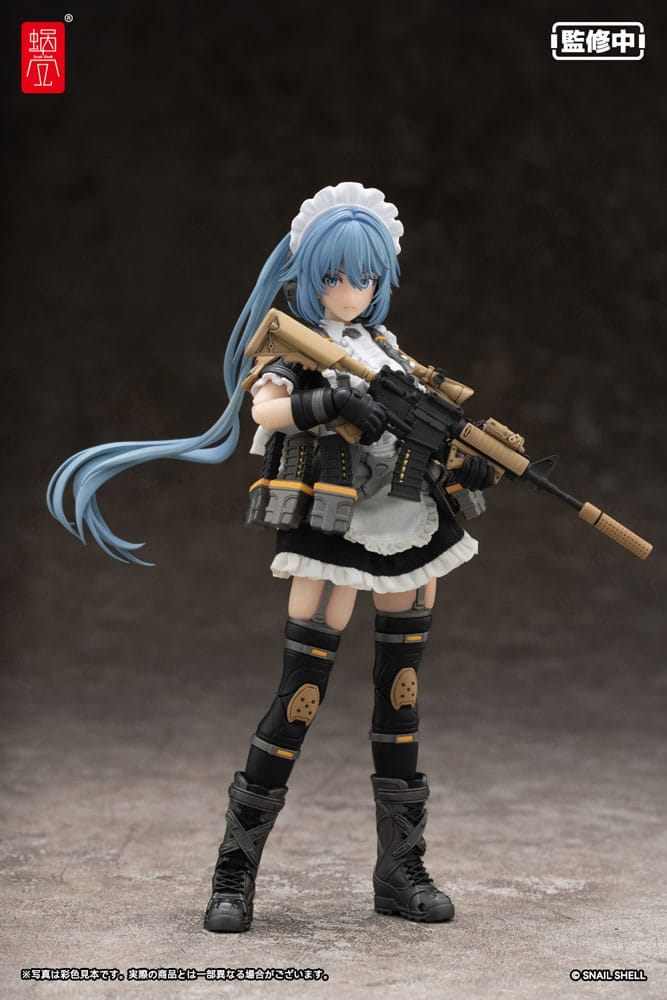 PREORDINE 12/2025 Original Character Action Figure Kit 1/12 RA-02 Tactical Maid Kazune Tokiwa 16 cm (PREORDINE NON CANCELLABILE)