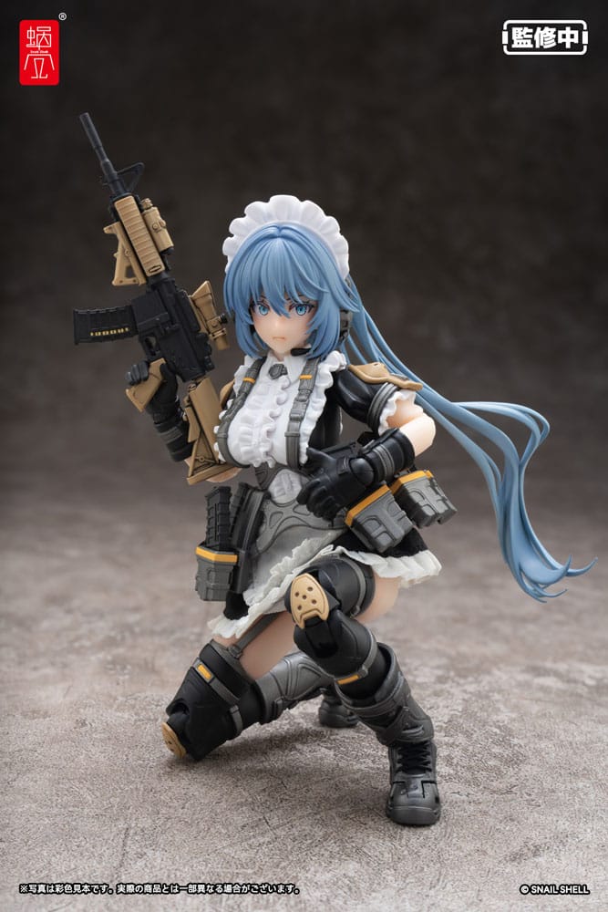 PREORDINE 12/2025 Original Character Action Figure Kit 1/12 RA-02 Tactical Maid Kazune Tokiwa 16 cm (PREORDINE NON CANCELLABILE)