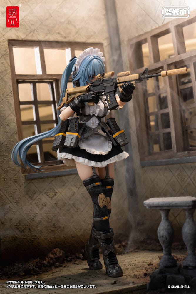 PREORDINE 12/2025 Original Character Action Figure Kit 1/12 RA-02 Tactical Maid Kazune Tokiwa 16 cm (PREORDINE NON CANCELLABILE)