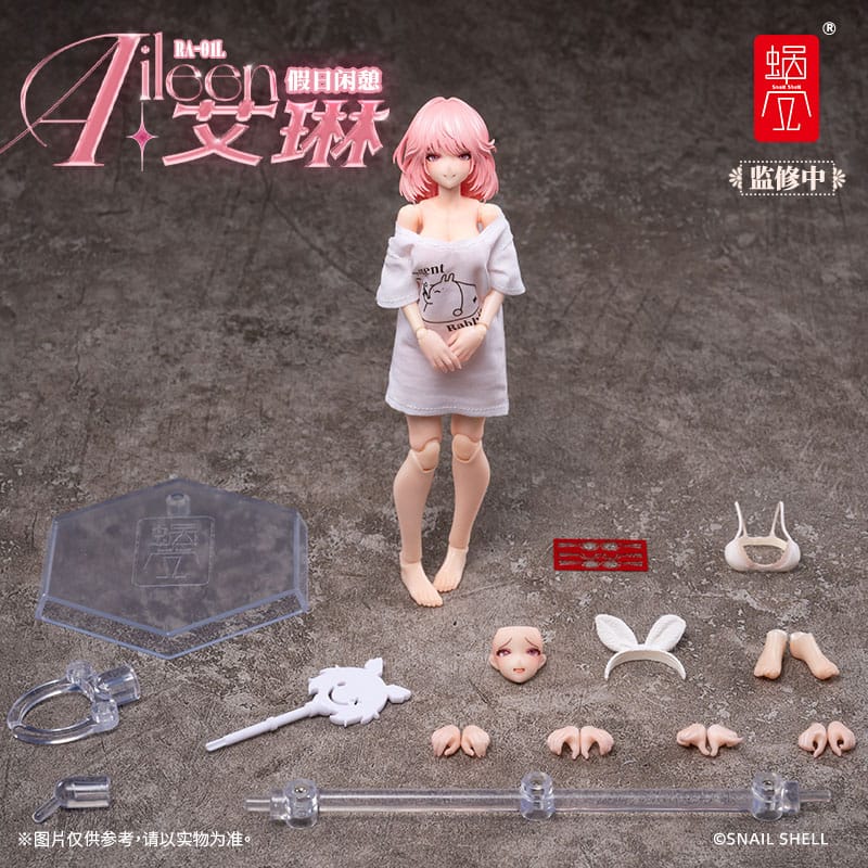 PREORDINE+ 12/2025 Original Character Action Figure Kit 1/12 RA-01L Aileen Loungewear Ver. 16 cm