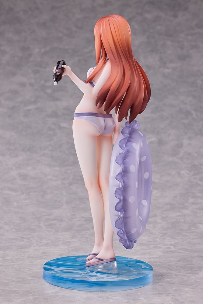 PREORDINE 08/2026 Steins Gate PVC Statue 1/7 Kurisu Makise: Swimsuit Ver. 24 cm (PREORDINE NON CANCELLABILE)