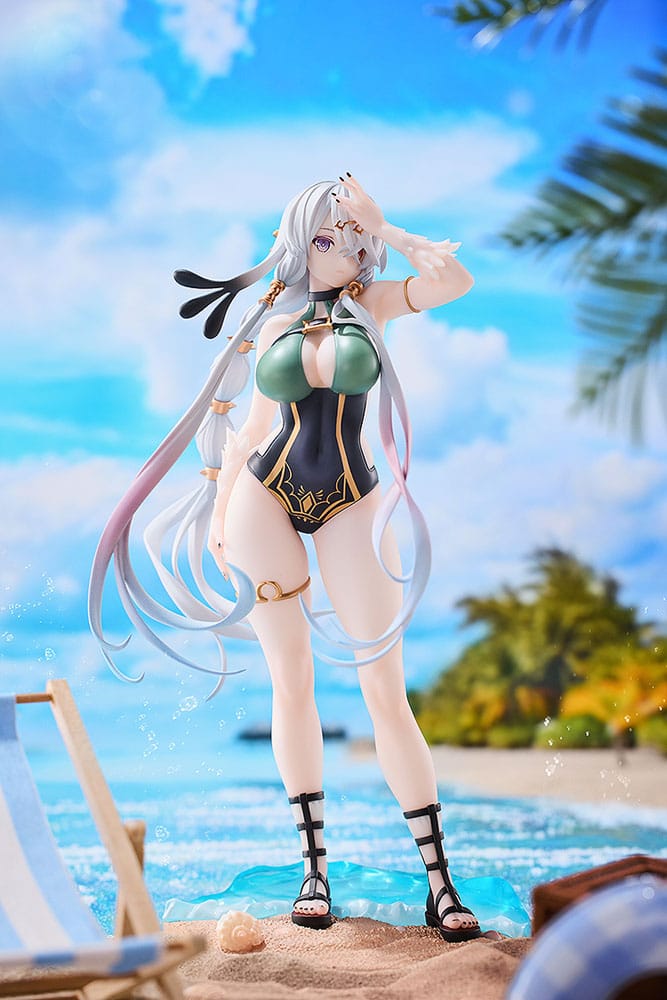 PREORDINE 12/2026 Atelier Ryza: Ever Darkness & the Secret Hideout PVC Statue 1/7 Lila Decyrus: Swimsuit Ver. 24 cm (PREORDINE NON CANCELLABILE)
