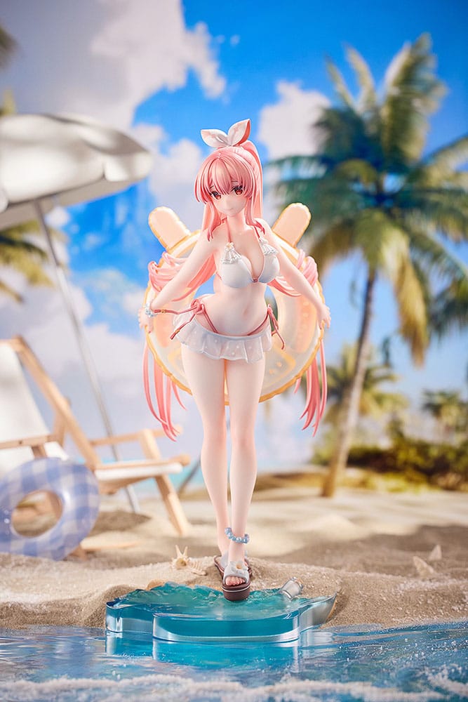 PREORDER+ 11/2026 Rosuuri Original Character PVC Statue 1/7 White Rabbit Rosu: Swimsuit Ver. 25 cm