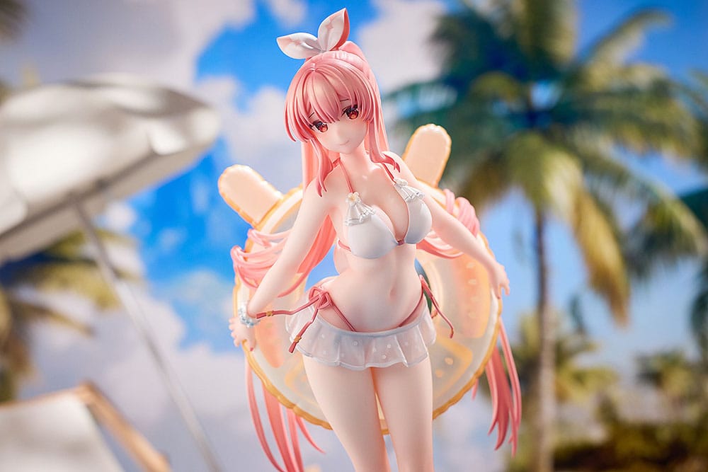 PREORDER+ 11/2026 Rosuuri Original Character PVC Statue 1/7 White Rabbit Rosu: Swimsuit Ver. 25 cm
