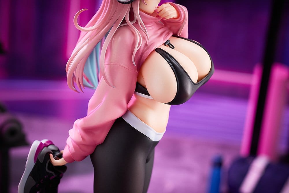 VORBESTELLUNG+ 08/2027 Super Sonico PVC Figur 1/6 Exercise Ver. 27 cm