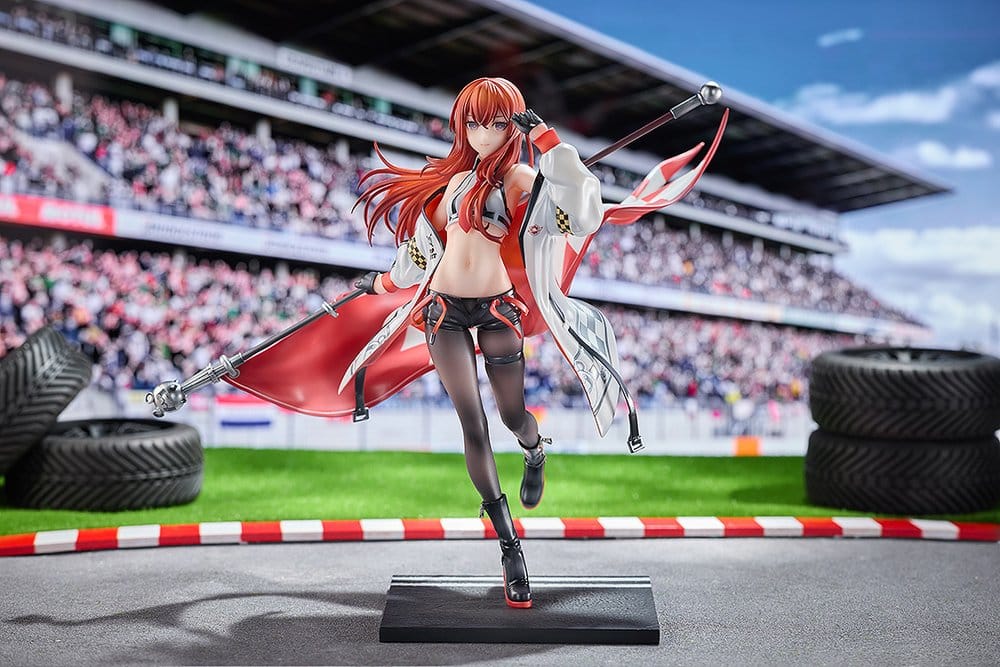 PREORDINE+ 12/2027 Steins;Gate PVC Figure 1/7 Kurisu Makise: Racing Ver. 24 cm