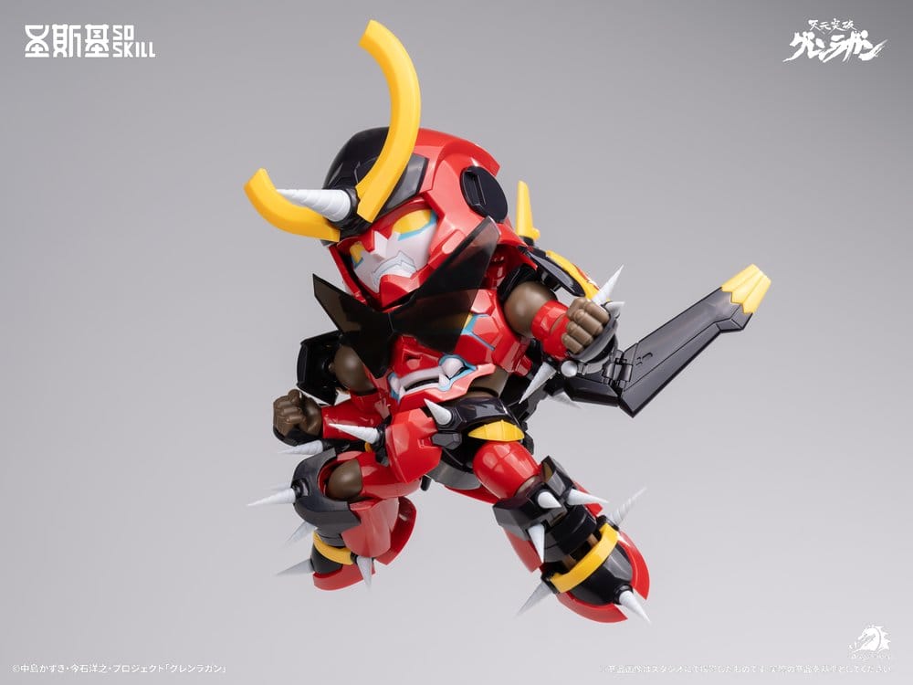 PREORDINE+ 03/2027 Gurren Lagann Chibi Model Kit Chibi-style Super Articulated 13 cm