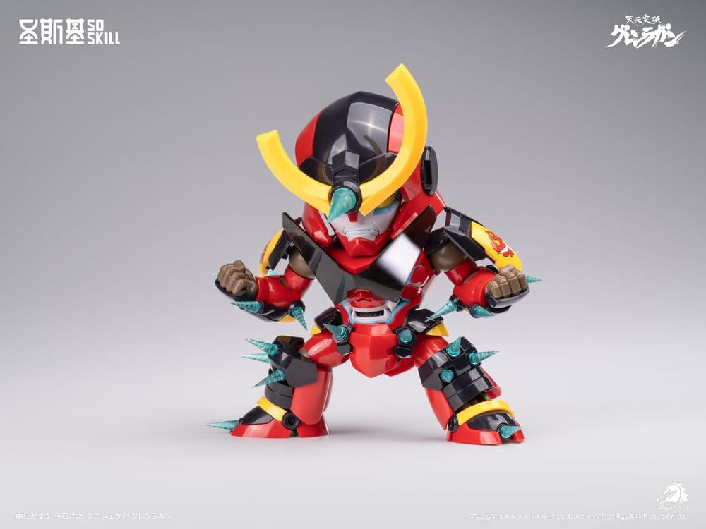PREORDINE+ 03/2027 Gurren Lagann Chibi Model Kit Chibi-style Super Articulated 13 cm