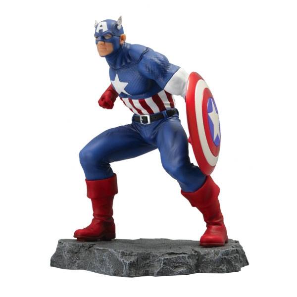 SU ORDINAZIONE Marvel Comics Civil War Statue 1/8 Captain America 22 cm