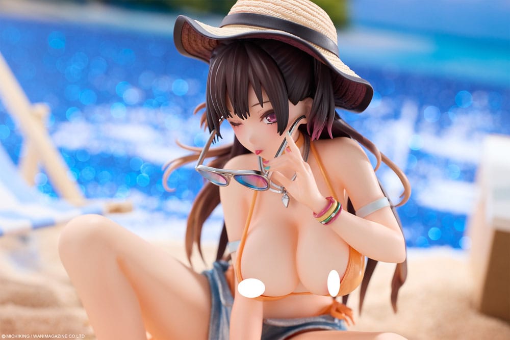 PREORDINE 10/2025 Asanagi Original Character Statue 1/6 Azato san Swimsuit Ver. 18 cm (18+) (PREORDINE NON CANCELLABILE)