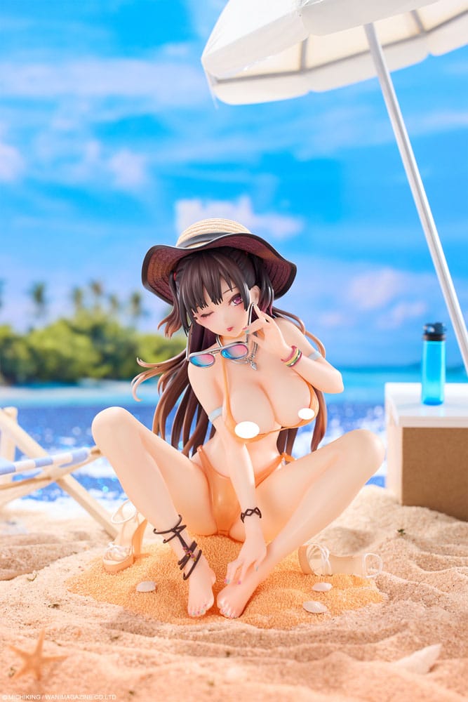 PREORDINE 10/2025 Asanagi Original Character Statue 1/6 Azato san Swimsuit Ver. 18 cm (18+) (PREORDINE NON CANCELLABILE)