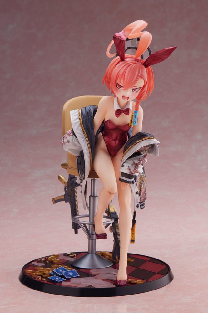 SU RICHIESTA Blue Archive Statue 1/7 Neru Mikamo Bunny Girl Ver. 25 cm
