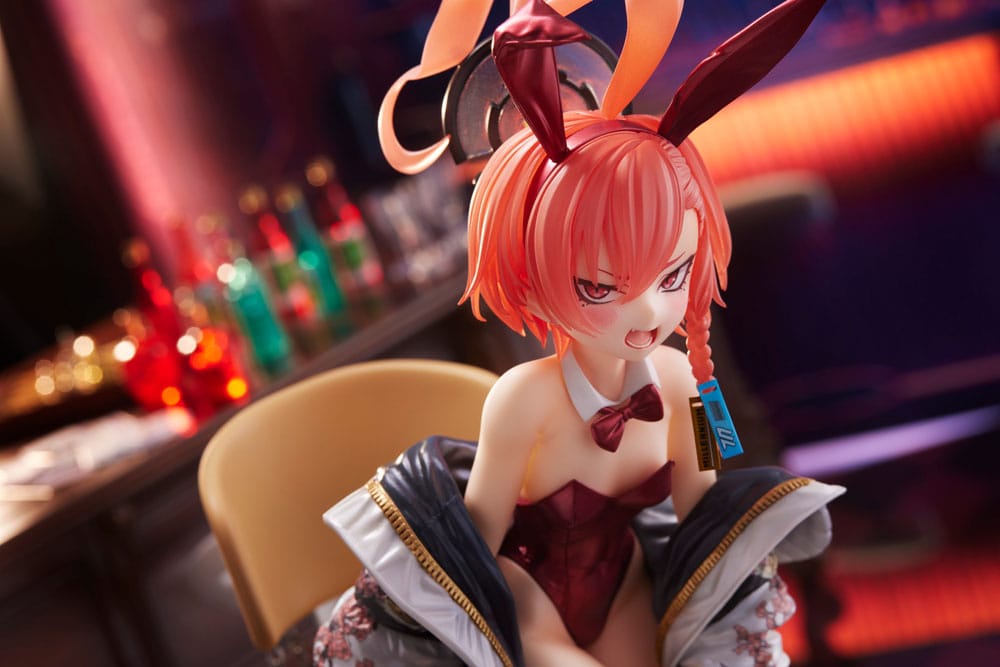 SU RICHIESTA Blue Archive Statue 1/7 Neru Mikamo Bunny Girl Ver. 25 cm
