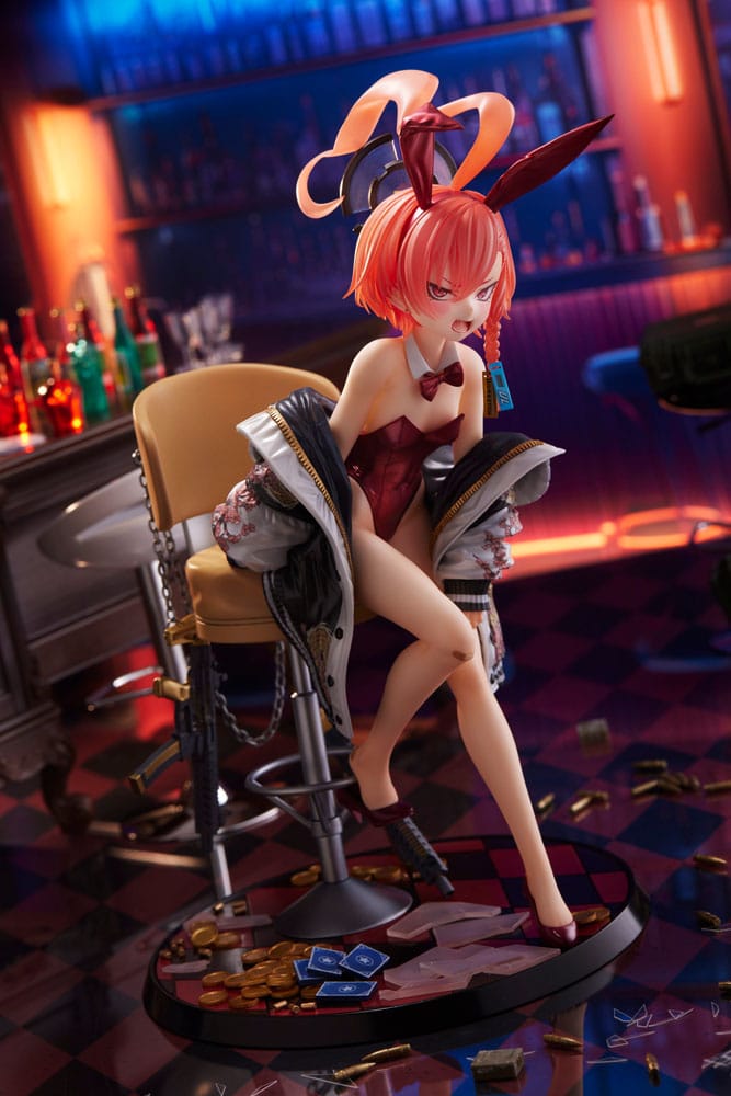 SU RICHIESTA Blue Archive Statue 1/7 Neru Mikamo Bunny Girl Ver. 25 cm