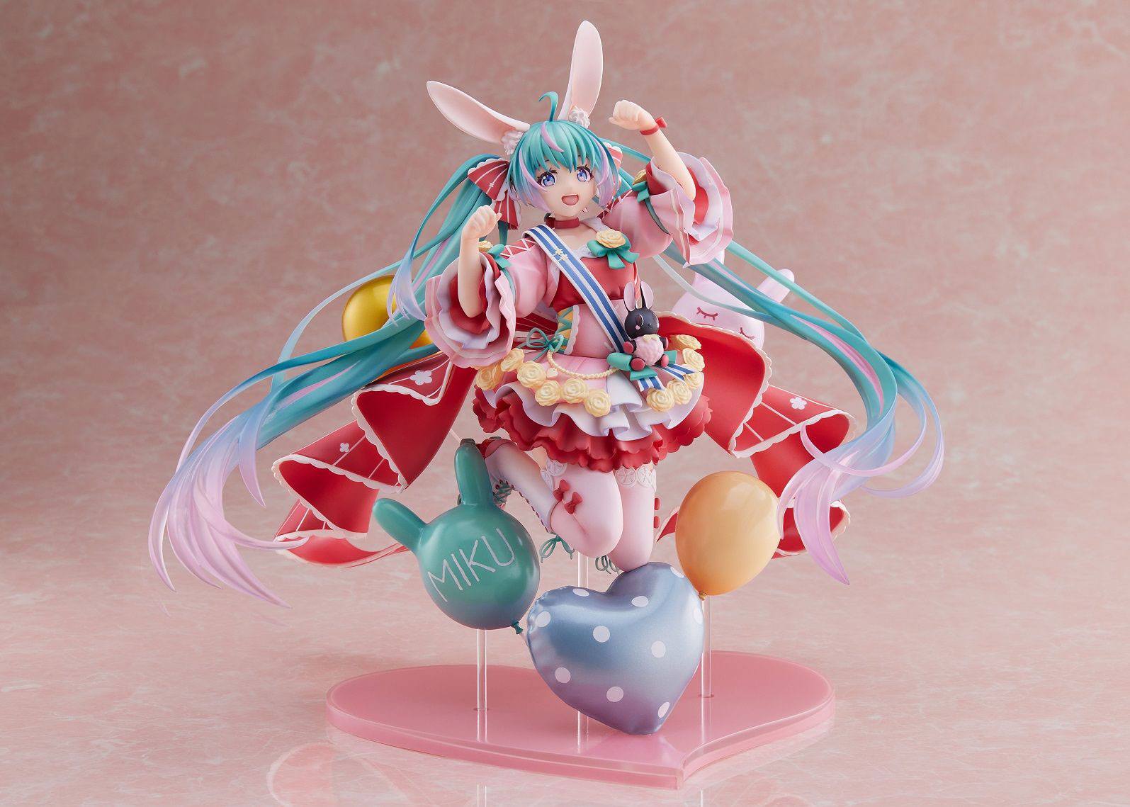 MADE TO ORDER Miku Hatsune PVC Statue 1/7 Miku Hatsune Birthday 2021 (Pretty Rabbit Ver.) by Spiritale 21 cm