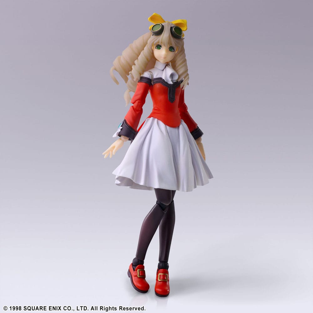 PREORDINE ESAURITO Xenogears Bring Arts Action Figure Maria Balthasar & Chu-Chu 11 cm