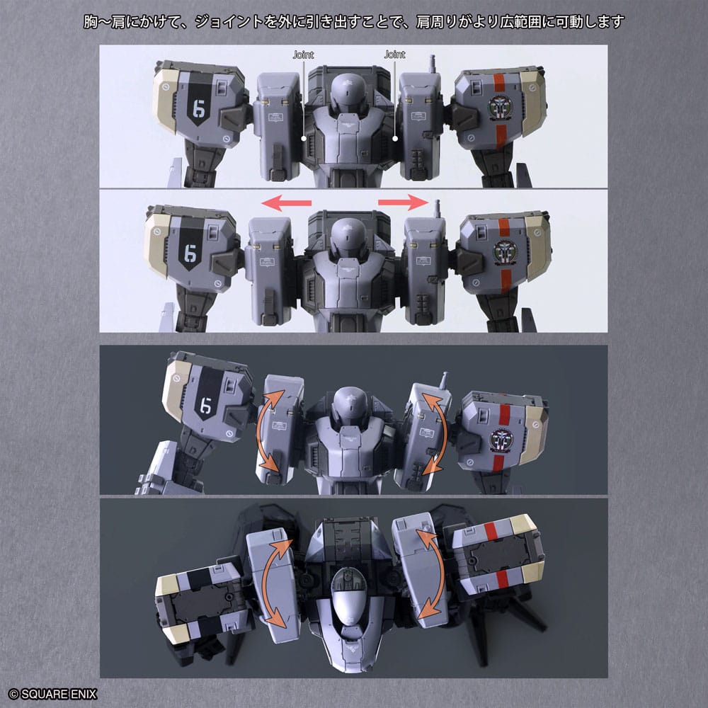 PREORDINE+ 10/2025 Front Mission Structure Arts Plastic Model Kits 1/48 Zenith V 30th Anniversary Edition
