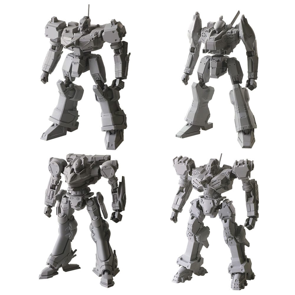 SU ORDINAZIONE Armored Core Structure Arts Plastic Model Kits 4-Pack Series 1