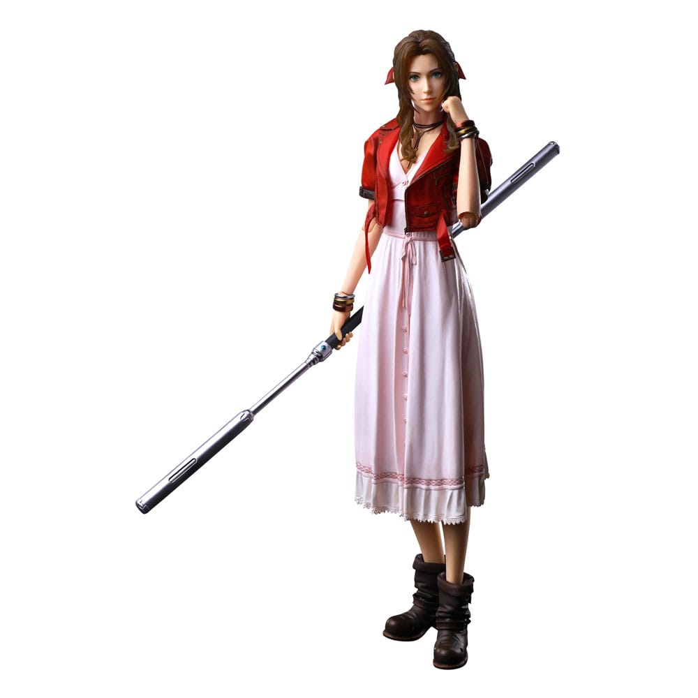 Auf Bestellung gefertigte Final Fantasy VII Rebirth Play Kai Arts Actionfigur Aerith Gainsborough 24 cm