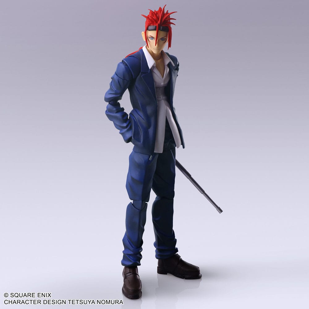 SU ORDINAZIONE Final Fantasy VII Bring Arts Action Figure Reno 15 cm *PREZZO SPECIALE* ESAURITO