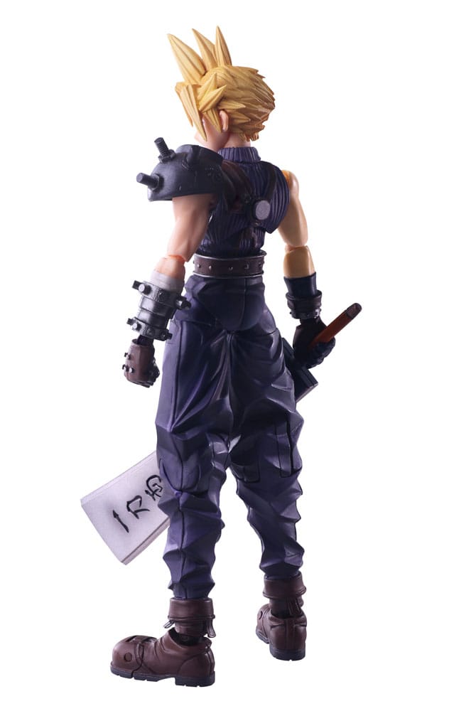 PREORDER+ 02/2026 Final Fantasy VII Bring Arts Action Figure Cloud Strife Hardedge Ver. 15 cm