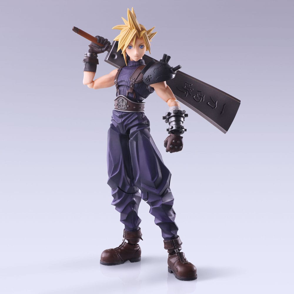 PREORDINE CHIUSO 02/2026 Final Fantasy VII Bring Arts Action Figure Cloud Strife Hardedge Ver. 15 cm (PREORDINE NON CANCELLABILE)