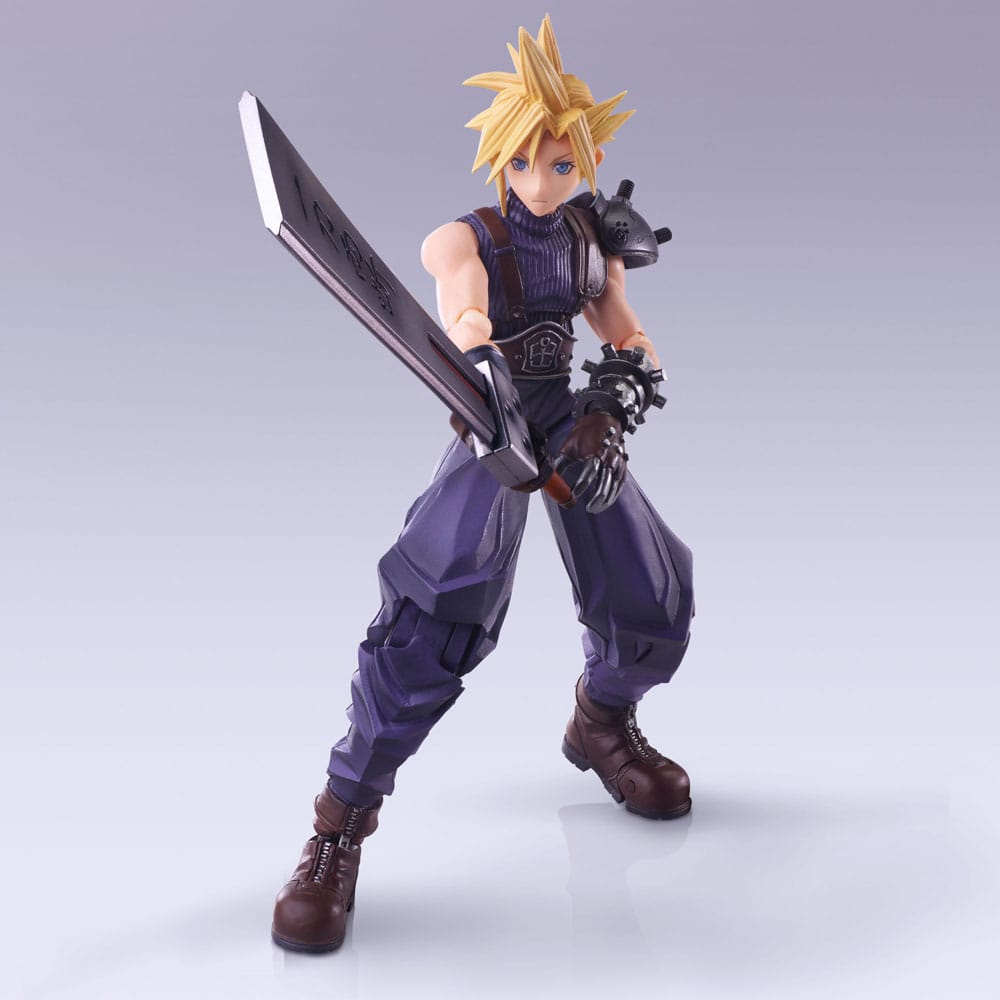 PREORDINE CHIUSO 02/2026 Final Fantasy VII Bring Arts Action Figure Cloud Strife Hardedge Ver. 15 cm (PREORDINE NON CANCELLABILE)