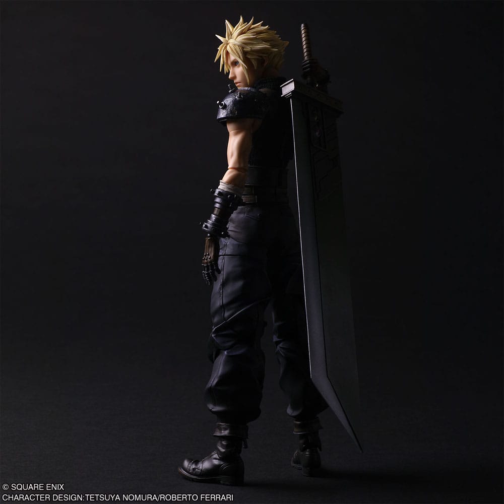 VORBESTELLUNG+ GESCHLOSSEN 08/2026 (NICHT STORNIERBAR) Final Fantasy VII Rebirth Play Arts Shin Actionfigur Cloud Strife 27 cm