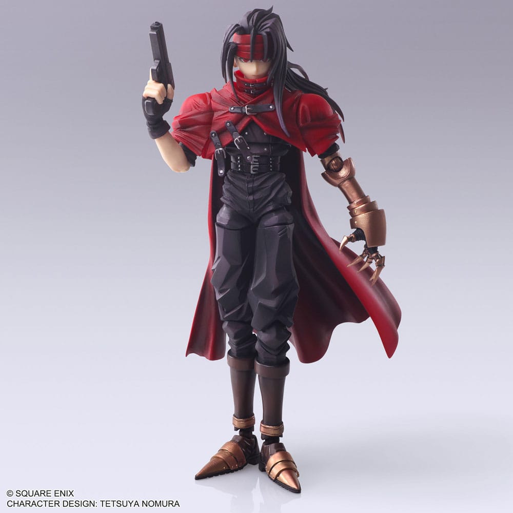 PREORDINE+ 07/2025 Final Fantasy VII Bring Arts Action Figure Vincent Valentine 15 cm