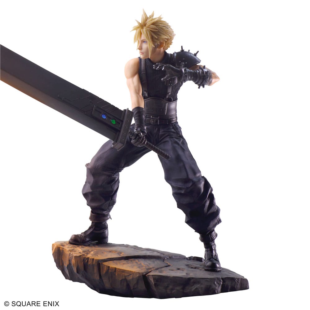 PREORDINE ESAURITO Final Fantasy VII Rebirth Static Arts Gallery Statue Cloud Strife 18 cm