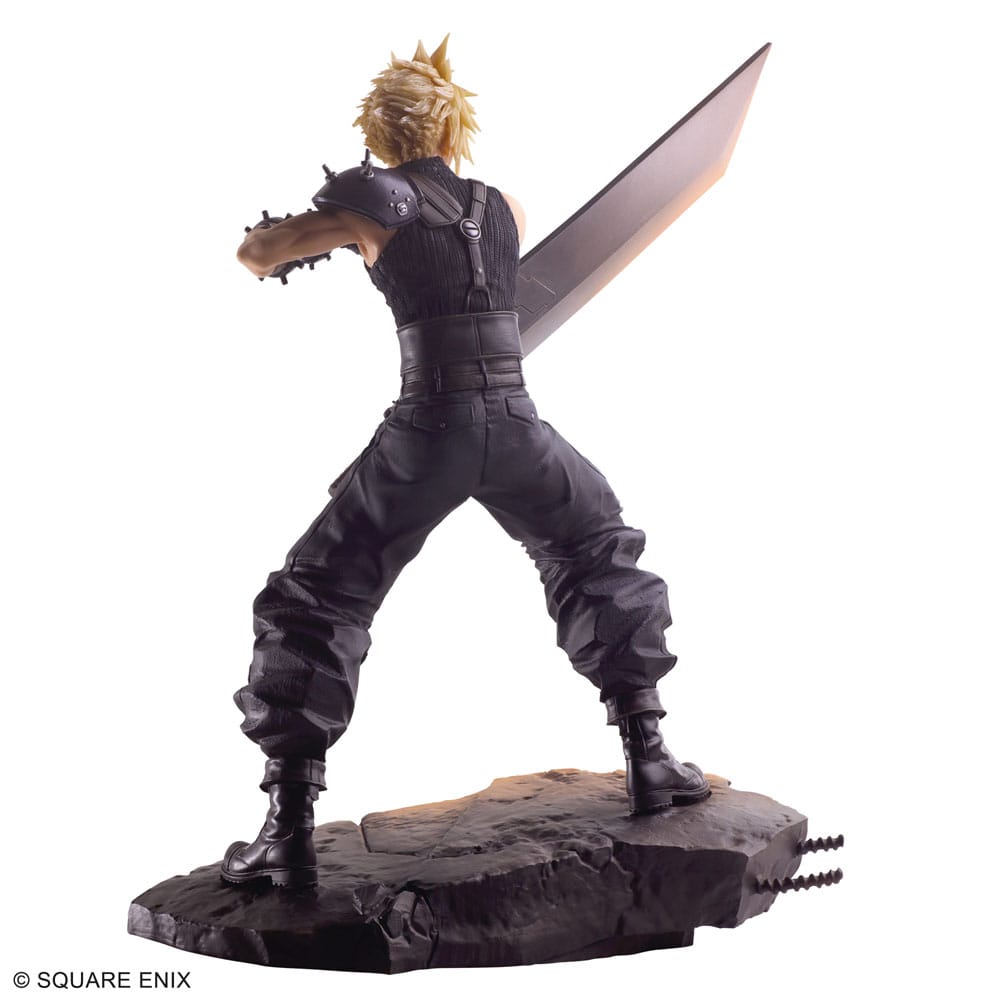 PREORDINE ESAURITO Final Fantasy VII Rebirth Static Arts Gallery Statue Cloud Strife 18 cm