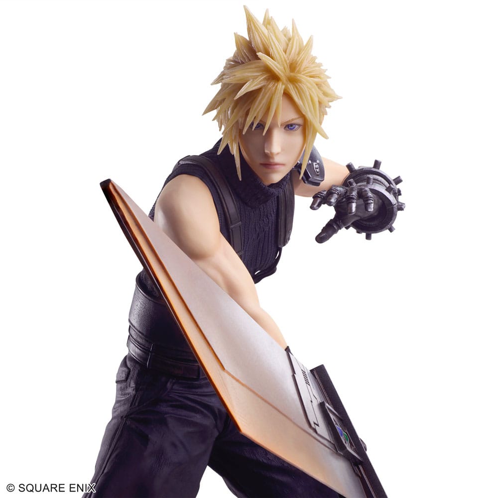 PREORDINE ESAURITO Final Fantasy VII Rebirth Static Arts Gallery Statue Cloud Strife 18 cm