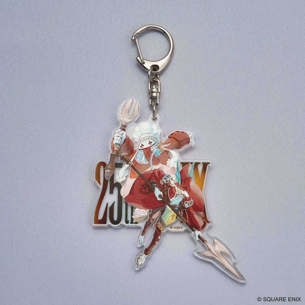 🧪 LAB | SU ORDINAZIONE Final Fantasy IX Acrylic Keychain 25th Anniversary Quina & Freija