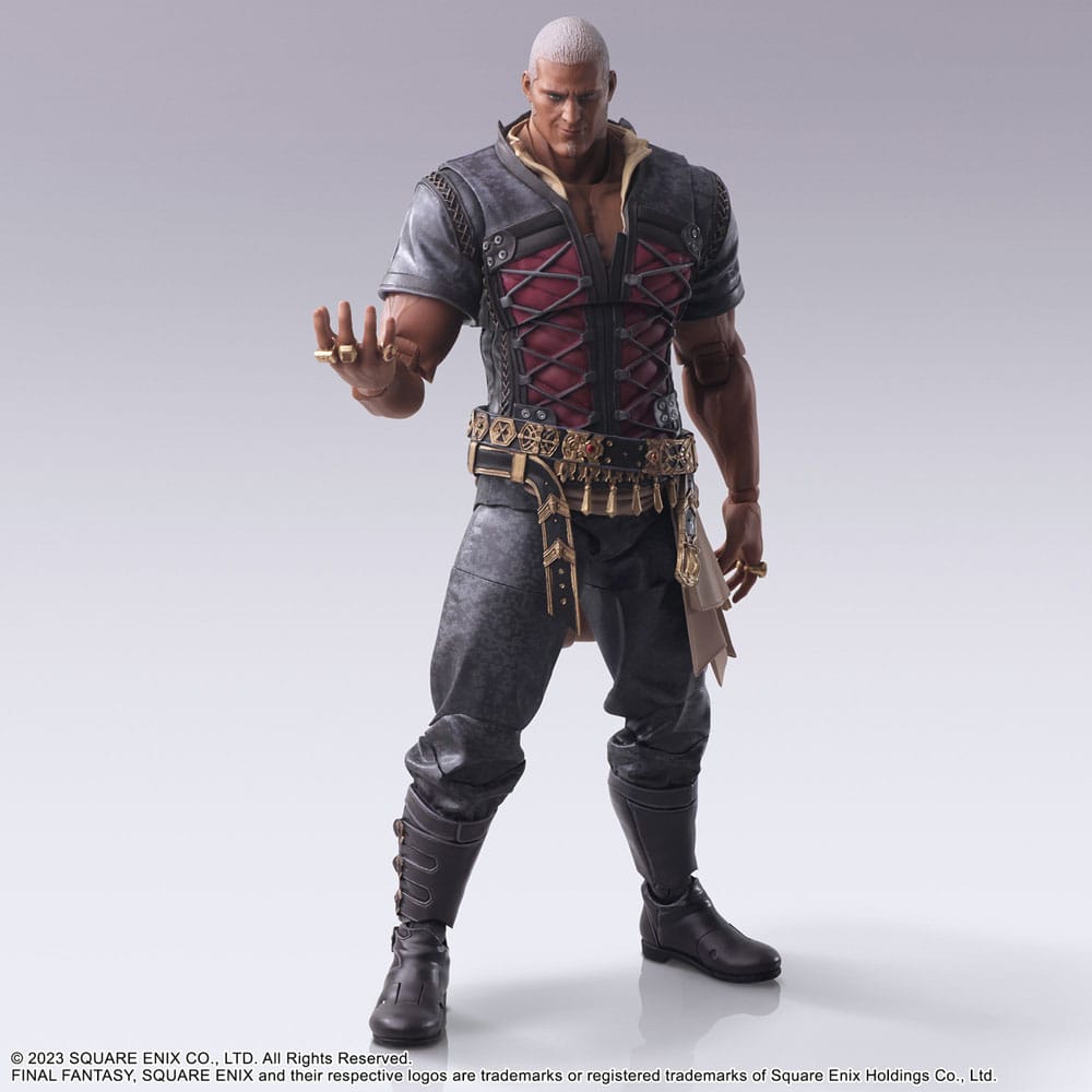 SU ORDINAZIONE Final Fantasy XVI Bring Arts Action Figure Hugo Kupka 18 cm *PREZZO SPECIALE*