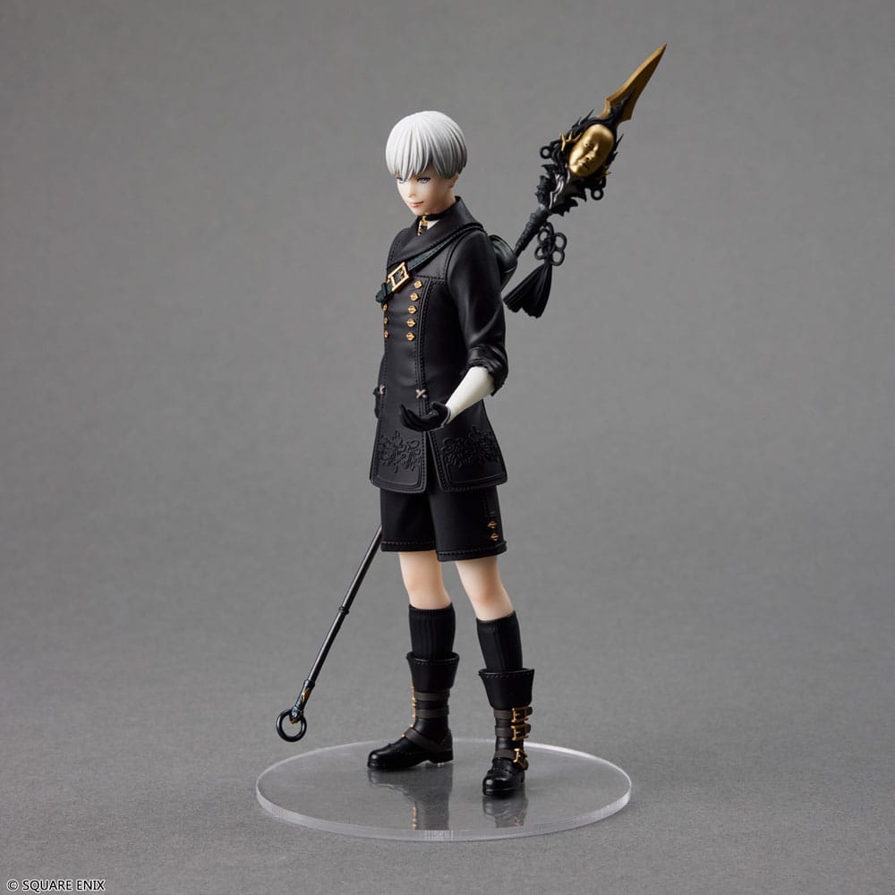 NieR:Automata Form-ISM PVC-Statue 9S (YoRHa Nr. 9 Typ S) ohne Schutzbrille, 17 cm, auf Bestellung gefertigt