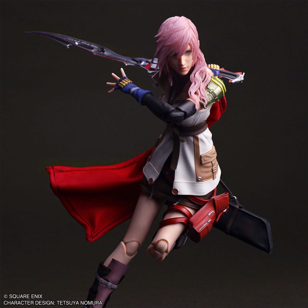 PREORDER+ CLOSED 06/2026 Final Fantasy XIII Play Arts Shin Action Figure Lightning 26 cm