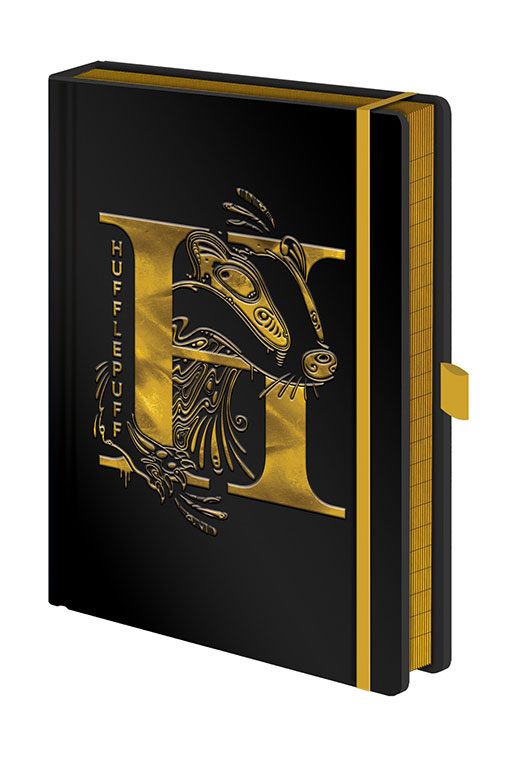 SU ORDINAZIONE Harry Potter Premium Notebook A5 Hufflepuff Foil *PREZZO SPECIALE*