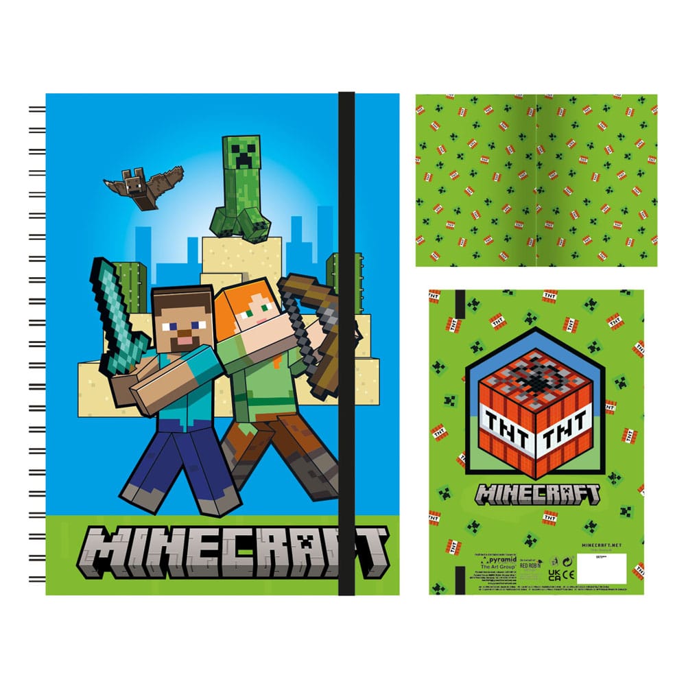Minecraft Wiro Notizbuch A5 (auf Bestellung gefertigt)