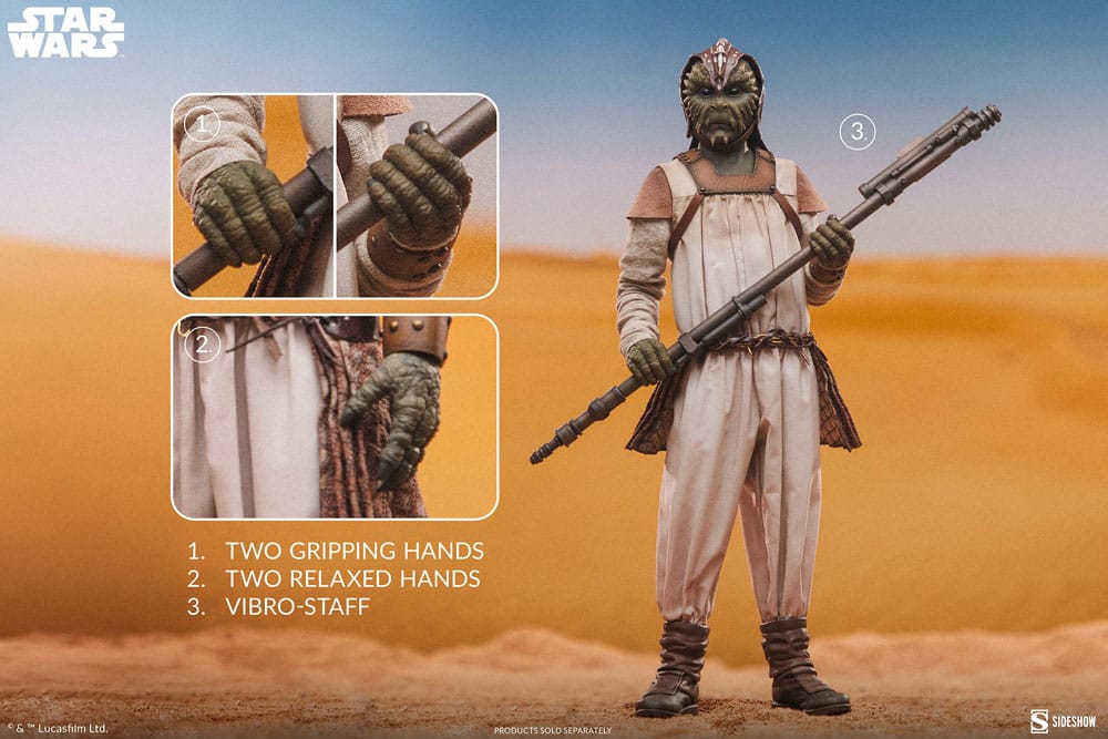 🧪 LAB | SU ORDINAZIONE Return of the Jedi Action Figure 1/6 Klaatu 32 cm