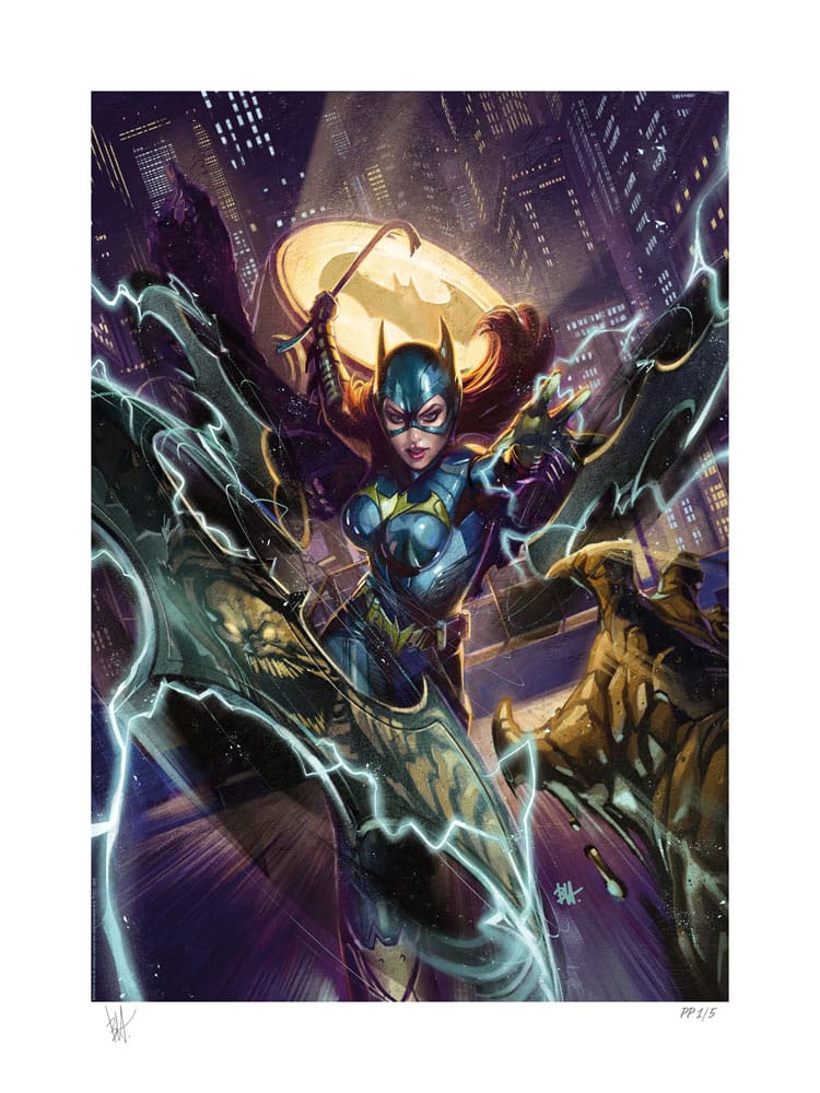 SU ORDINAZIONE DC Comics Art Print Batgirl 46 x 61 cm - unframed *PREZZO SPECIALE*