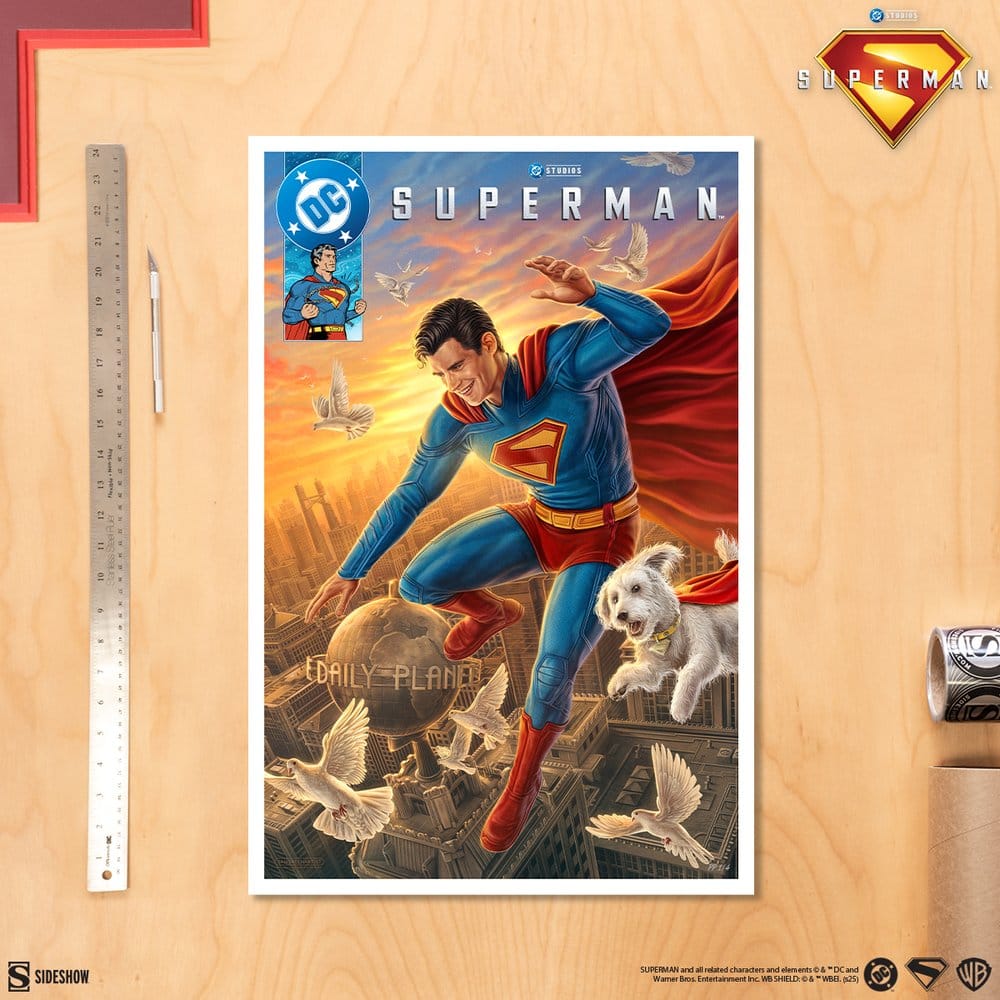 🧪 LAB | SU ORDINAZIONE Superman (2025) DC Comics Art Print Superman: A Symbol of Hope 41 x 61 cm - unframed