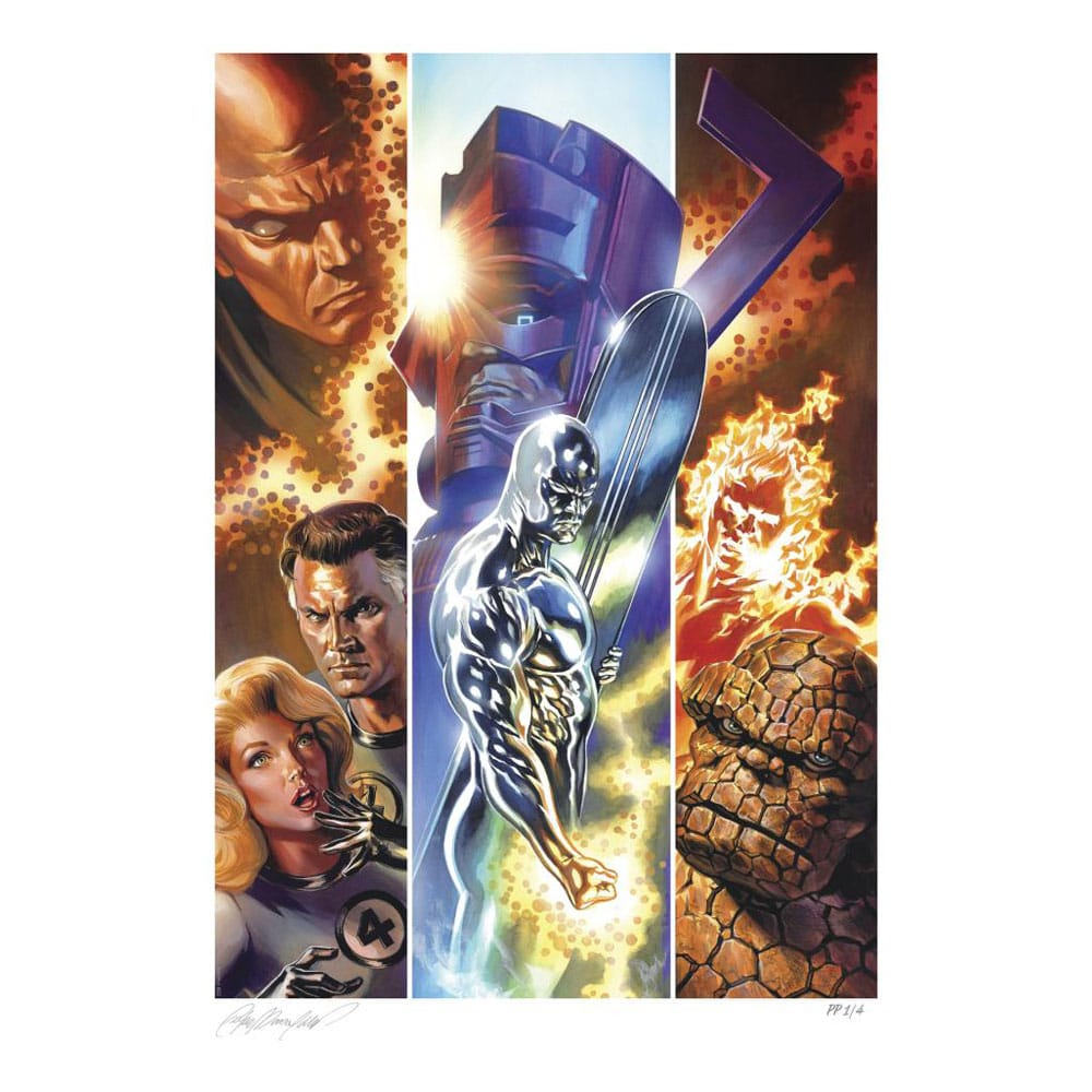 MADE TO ORDER Marvel Fantastic Four #48 Art Print Fantastic Four 61 x 46 cm - unframed SOLD OUT