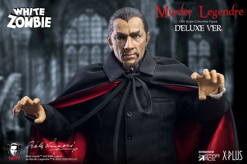 🧪 LAB | PREORDINE+ 01/2027 The White Zombie My Favourite Movie Action Figure 1/6 Murder Legendre (Bela Lugosi) Deluxe Ver. 30 cm
