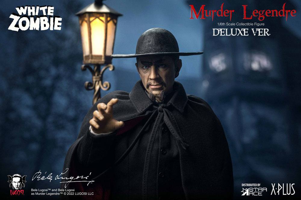 🧪 LAB | PREORDINE+ 01/2027 The White Zombie My Favourite Movie Action Figure 1/6 Murder Legendre (Bela Lugosi) Deluxe Ver. 30 cm