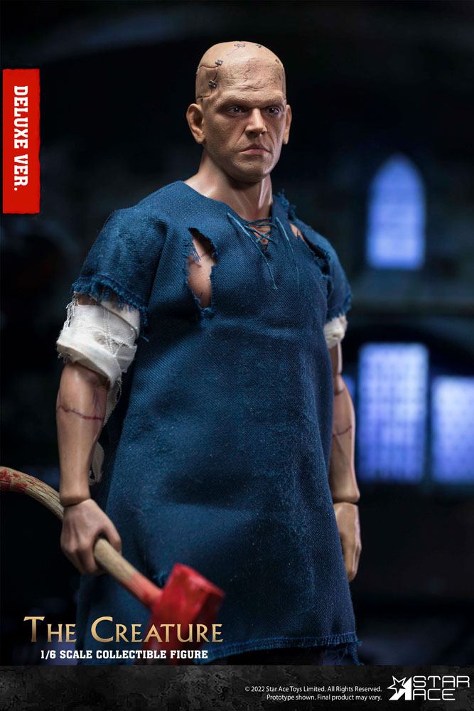 🧪 LAB | PREORDINE+ 01/2027 The Horror of Frankenstein My Favourite Movie Action Figure 1/6 The Creature Deluxe Version 30 cm
